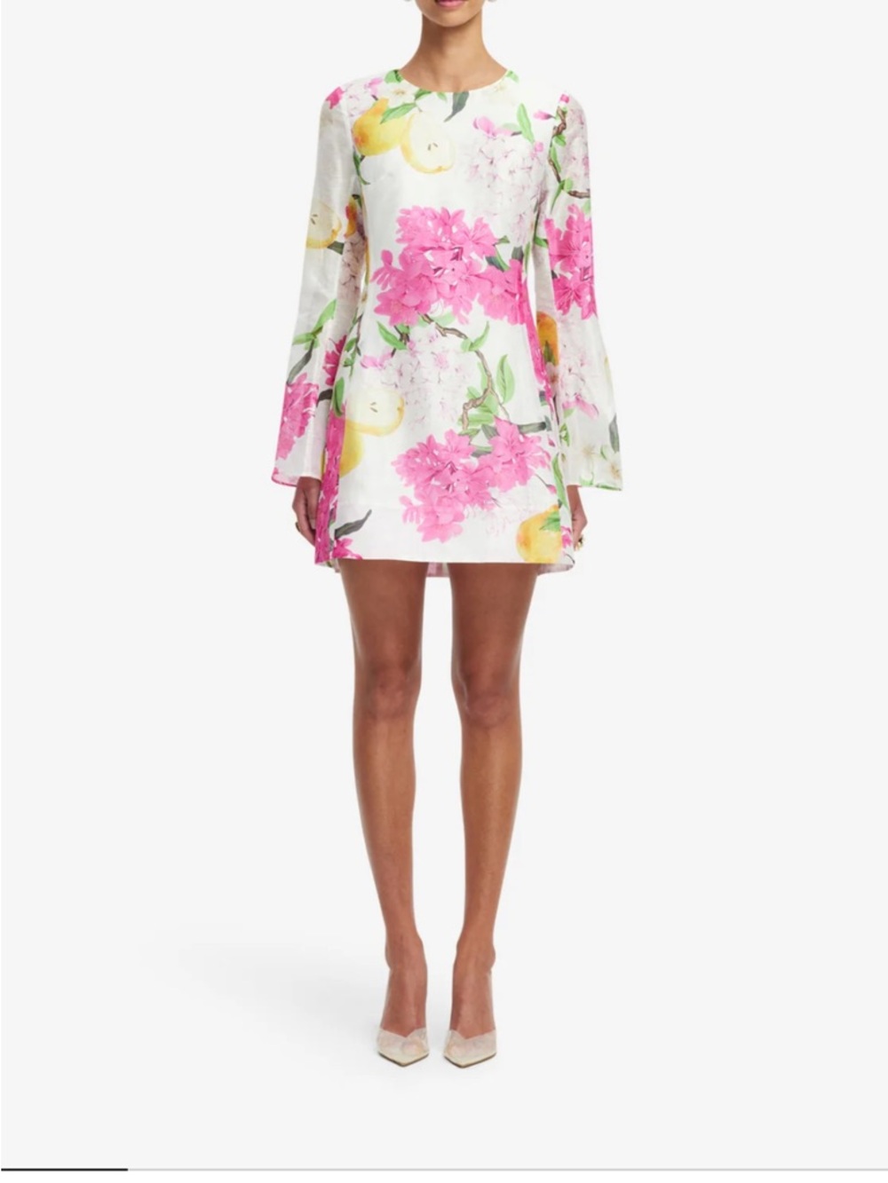 Leo Lin floral mini dress